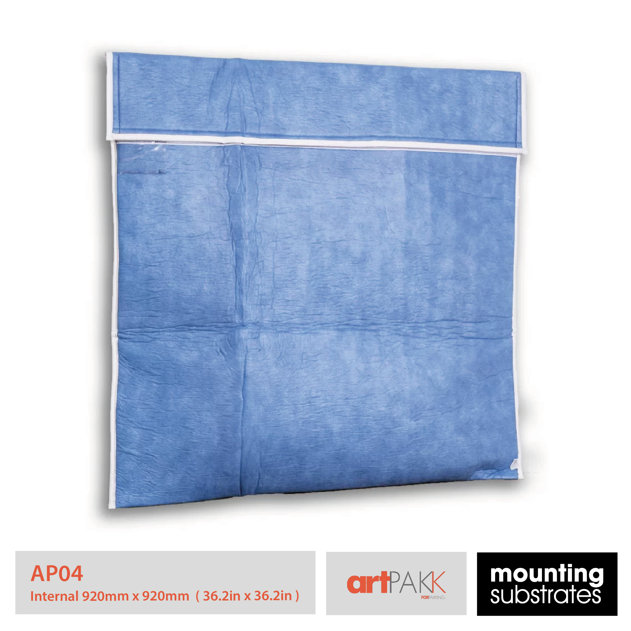 ArtPakk AP04 protective art bag for artwork, size 920mm x 920mm