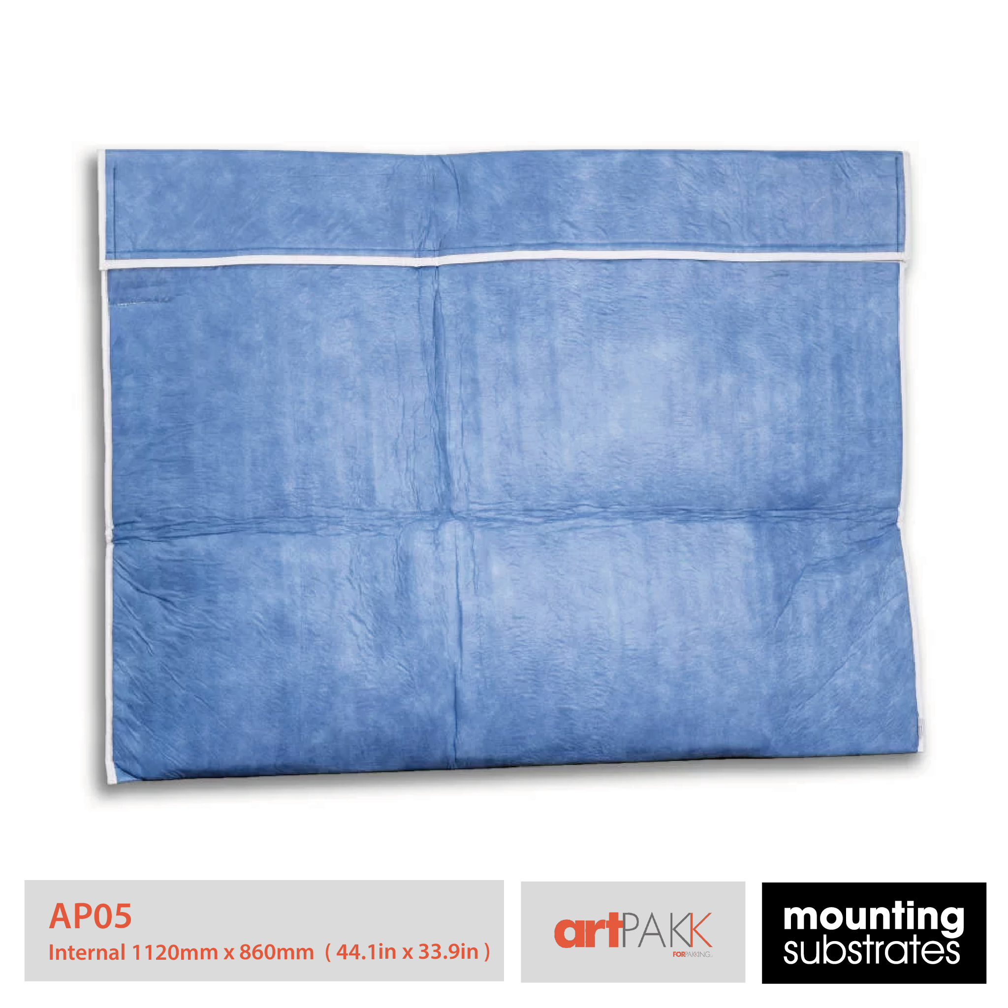 ArtPakk AP05 protective art bag for art storage, size 1120mm x 860mm