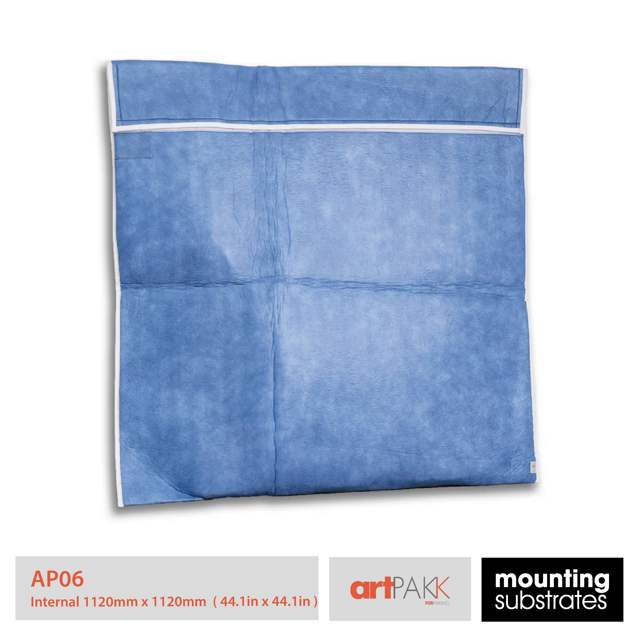 ArtPakk AP06 reusable protective art bag, size 1120mm x 1120mm