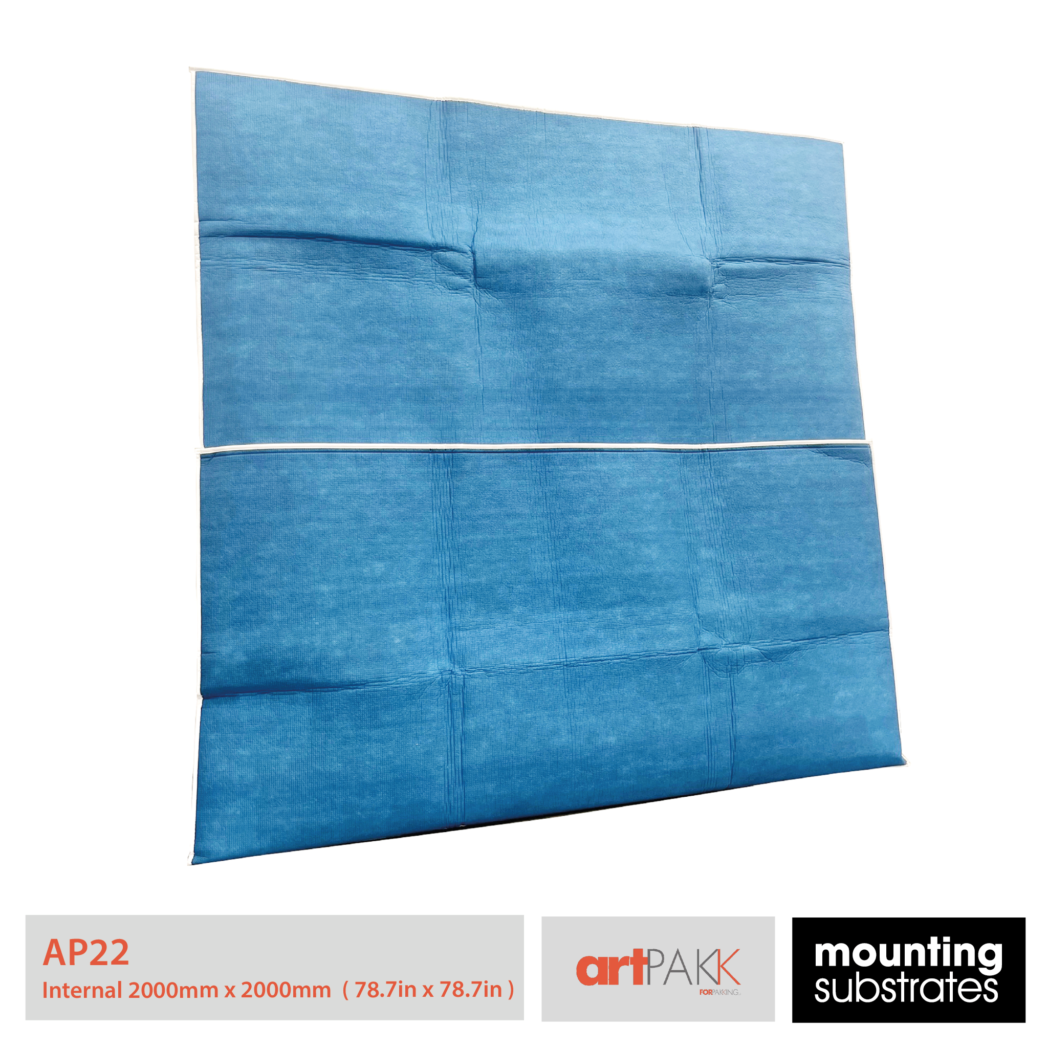 ArtPakk AP22 extra-large protective art bag, size 2000mm x 2000mm