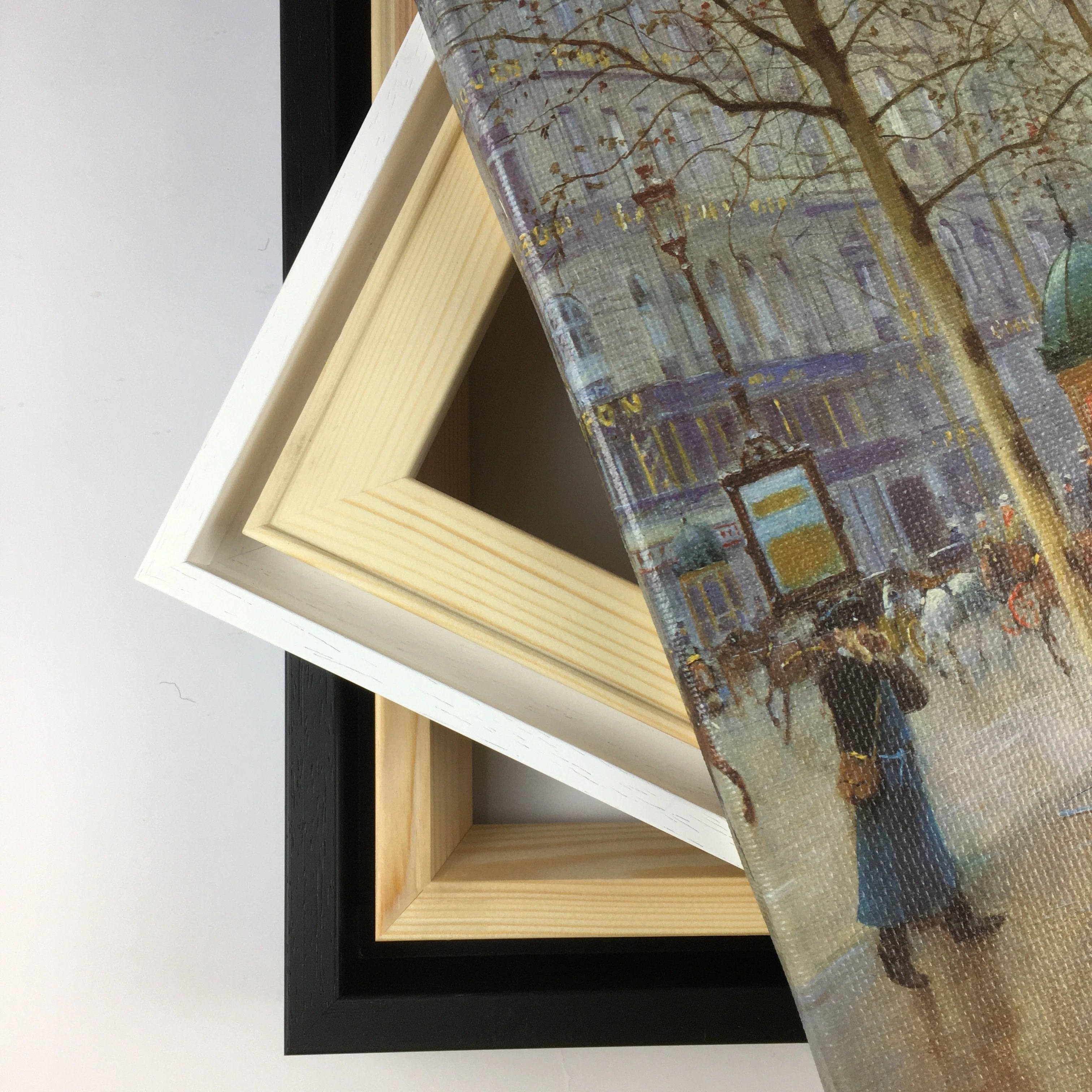 Canvas Edge Frame 'Duo Pack' complete with a Stretcher Bar Frame' - mountingsubstrates.com