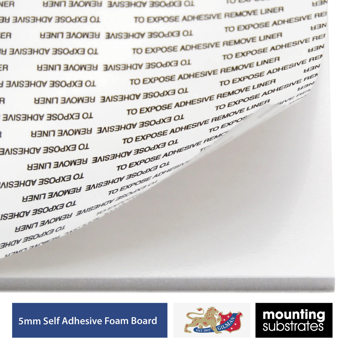 Free Sample | 5mm Foam Board [White] – InSite® Reveal®