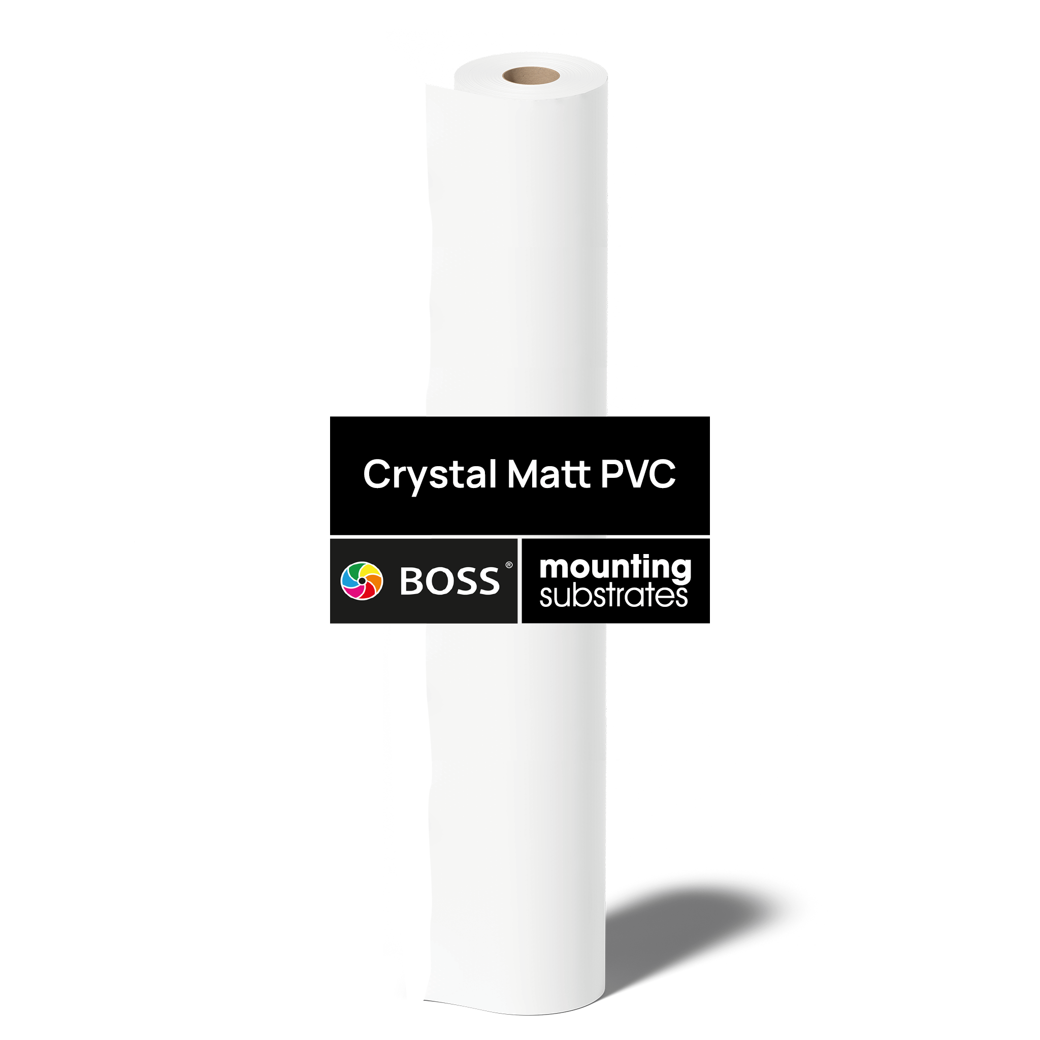 Boss Crystal Matt PVC  80mic & 100mic.