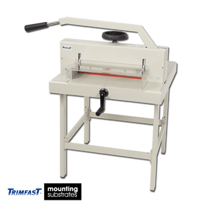 A3 Manual Ream Cutter for cutting sheets of upto 600 at a time by trimfast