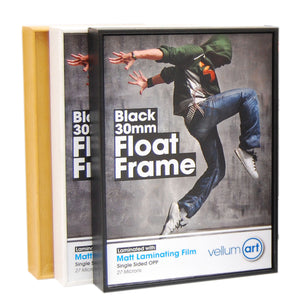Float Frame Packs 30mm [Rectangle] with 5mm Foam Board] - mountingsubstrates.com